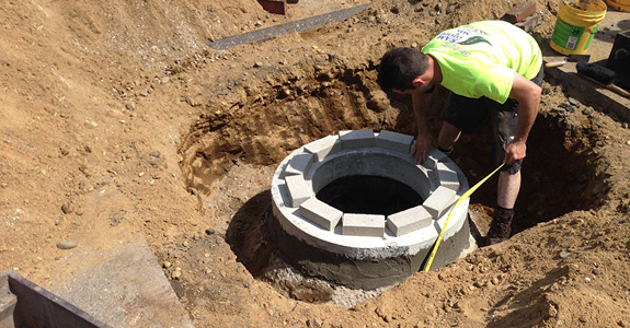 ashpalt site work preparation - drainage - Sam Cooper